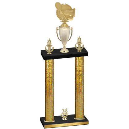 Double Gold Glacier Year Tennis Trophy