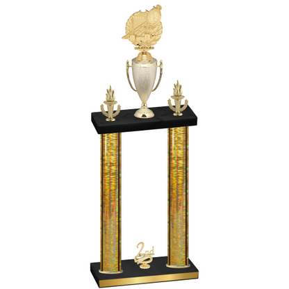 Double Gold Glacier Second Place Swimming Trophy