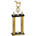 Double Gold Glacier Third Place Horses Trophy