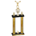 Double Gold Glacier Fourth Place Weights Trophy