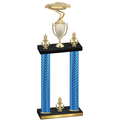 Double Blue Carbon Fiber Victory Cars Trophy