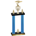 Double Blue Carbon Fiber Victory Cars Trophy