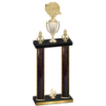 Double Black Glacier Fourth Place Running Trophy