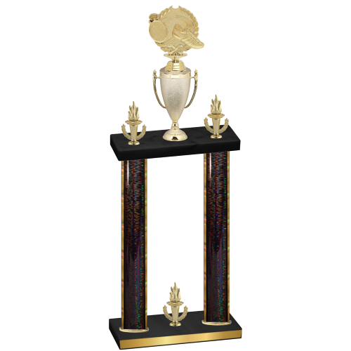 Double Black Glacier Victory Running Trophy