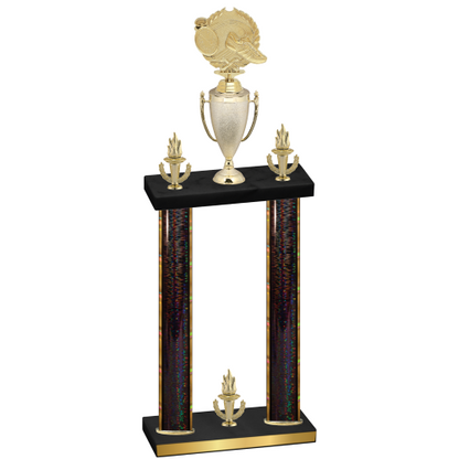 Double Black Glacier Victory Running Trophy