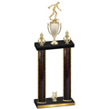 Double Black Glacier Year Bowling Trophy