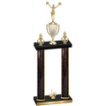 Double Black Glacier First Place Cheerleading Trophy