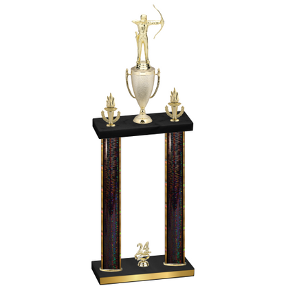 Double Black Glacier Year Archery Trophy