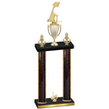 Double Black Glacier First Place Golf Trophy