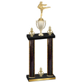 Double Black Glacier Victory Karate Trophy