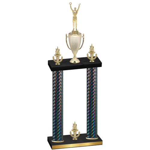 Double Black Carbon Fiber Victory Victory Trophy