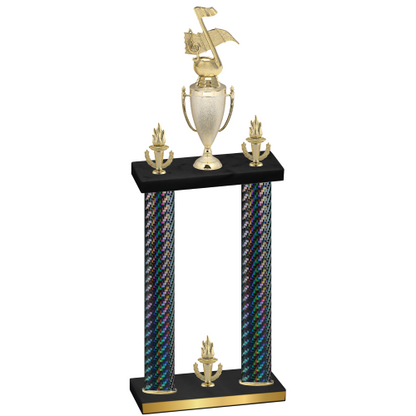 Double Black Carbon Fiber Victory Music Trophy