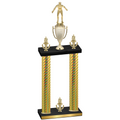 Double Gold Carbon Fiber Victory Wrestling Trophy