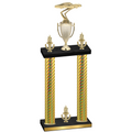 Double Gold Carbon Fiber Victory Cars Trophy