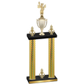 Double Gold Carbon Fiber Victory Academics Trophy