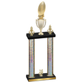 Double Silver Glacier Year Football Trophy