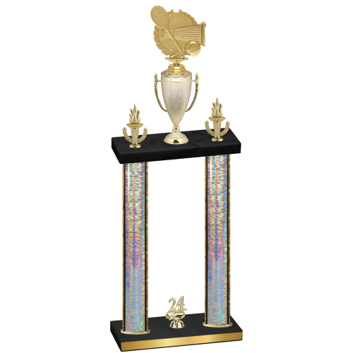 Double Silver Glacier Year Tennis Trophy