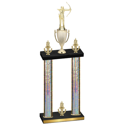 Double Silver Glacier Victory Archery Trophy