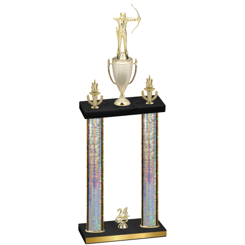 Double Silver Glacier Year Archery Trophy