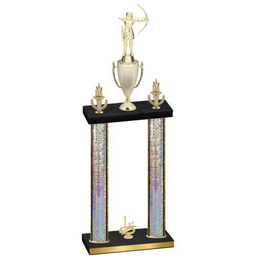 Double Silver Glacier First Place Archery Trophy