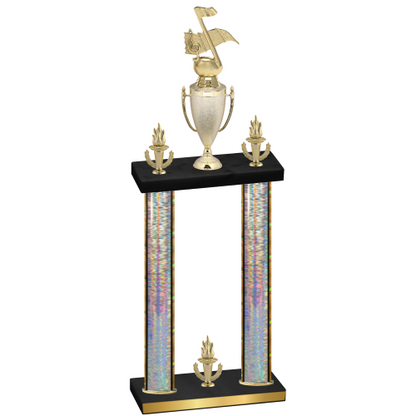 Double Silver Glacier Victory Music Trophy