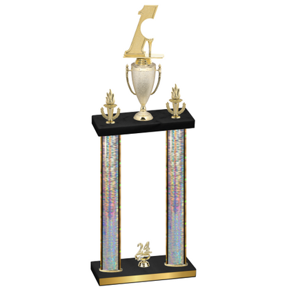 Double Silver Glacier Year Golf Trophy