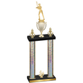 Double Silver Glacier Fourth Place Softball Trophy
