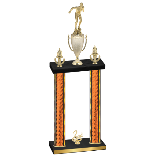 Double Orange Glacier Second Place Swimming Trophy