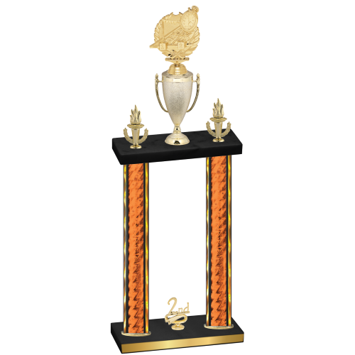 Double Orange Glacier Second Place Swimming Trophy
