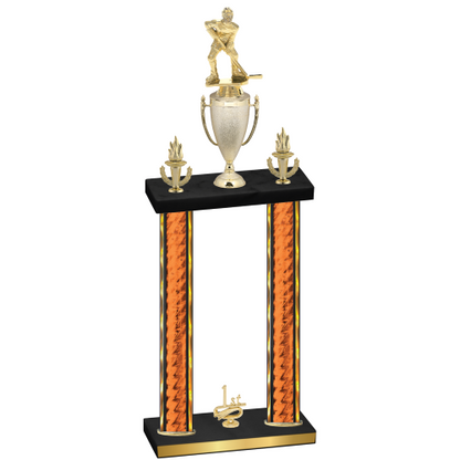 Double Orange Glacier First Place Hockey Trophy