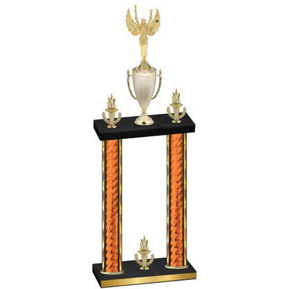 Double Orange Glacier Victory Victory Trophy