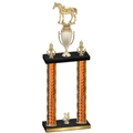 Double Orange Glacier Year Horses Trophy