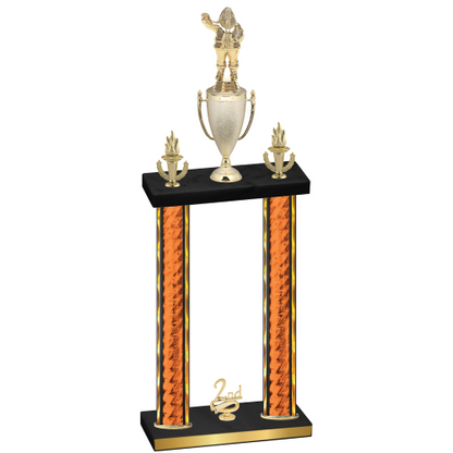 Double Orange Glacier Second Place Holiday Trophy