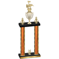 Double Orange Glacier Year Music Trophy