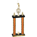Double Orange Glacier Fourth Place Golf Trophy