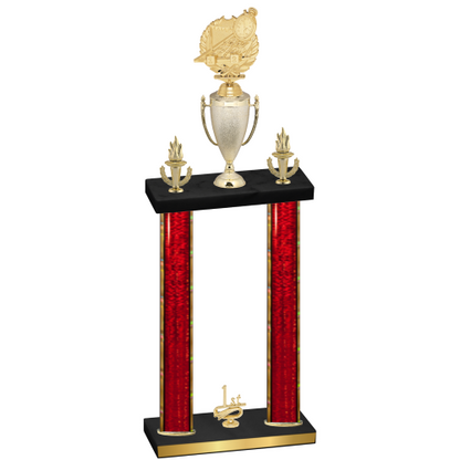 Double Red Glacier First Place Swimming Trophy
