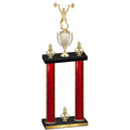 Double Red Glacier Victory Weights Trophy