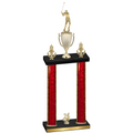 Double Red Glacier Year Golf Trophy