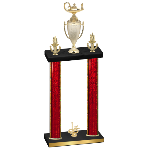 Double Red Glacier First Place Academics Trophy