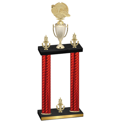 Double Red Carbon Fiber Victory Running Trophy