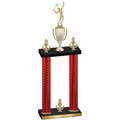 Double Red Carbon Fiber Victory Tennis Trophy
