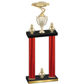Double Red Carbon Fiber Victory Cars Trophy