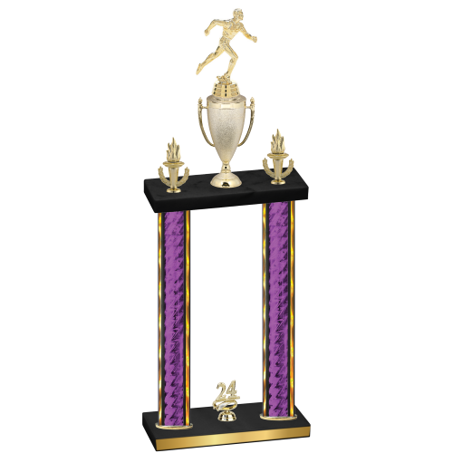 Double Purple Glacier Year Running Trophy