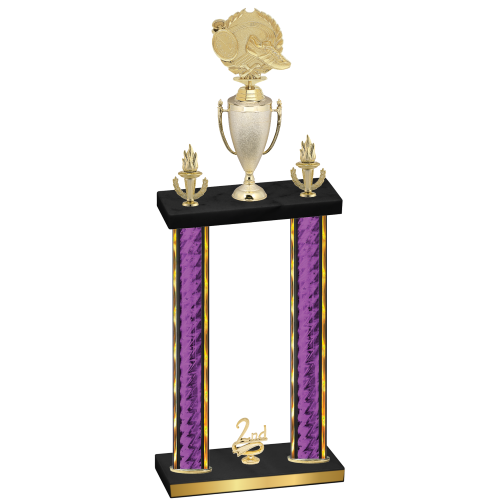 Double Purple Glacier Second Place Running Trophy