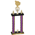 Double Purple Glacier Year Tennis Trophy