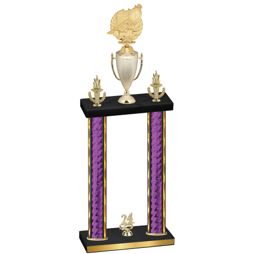Double Purple Glacier Year Swimming Trophy