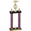 Double Purple Glacier Third Place Cars Trophy