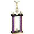 Double Purple Glacier Victory Weights Trophy