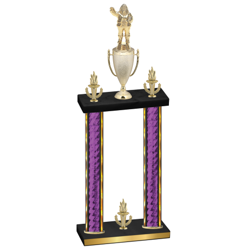 Double Purple Glacier Victory Holiday Trophy