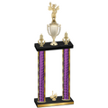 Double Purple Glacier First Place Academics Trophy